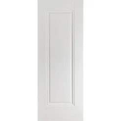 Eindhoven Internal Primed White 1 Panel Door - 838 X 1981mm