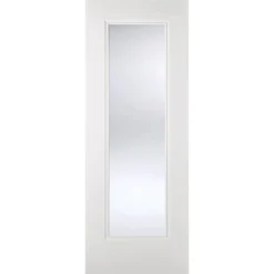 Eindhoven Internal Glazed Primed White 1 Lite Door - 686 X 1981mm