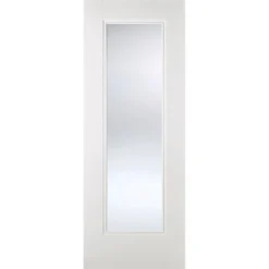 Eindhoven Internal Glazed Primed White 1 Lite Door - 762 X 1981mm