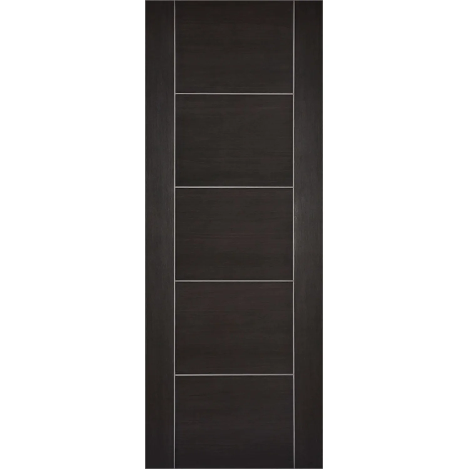 Vancouver Internal Dark Grey Laminate 5 Panel Door - 686 X 1981mm