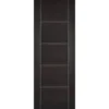 Vancouver Internal Dark Grey Laminate 5 Panel Door - 762 X 1981mm