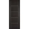 Vancouver Internal Dark Grey Laminate 5 Panel Door - 838 X 1981mm