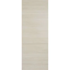 Santandor Internal Ivory Laminate 5 Panel Door - 686 X 1981mm