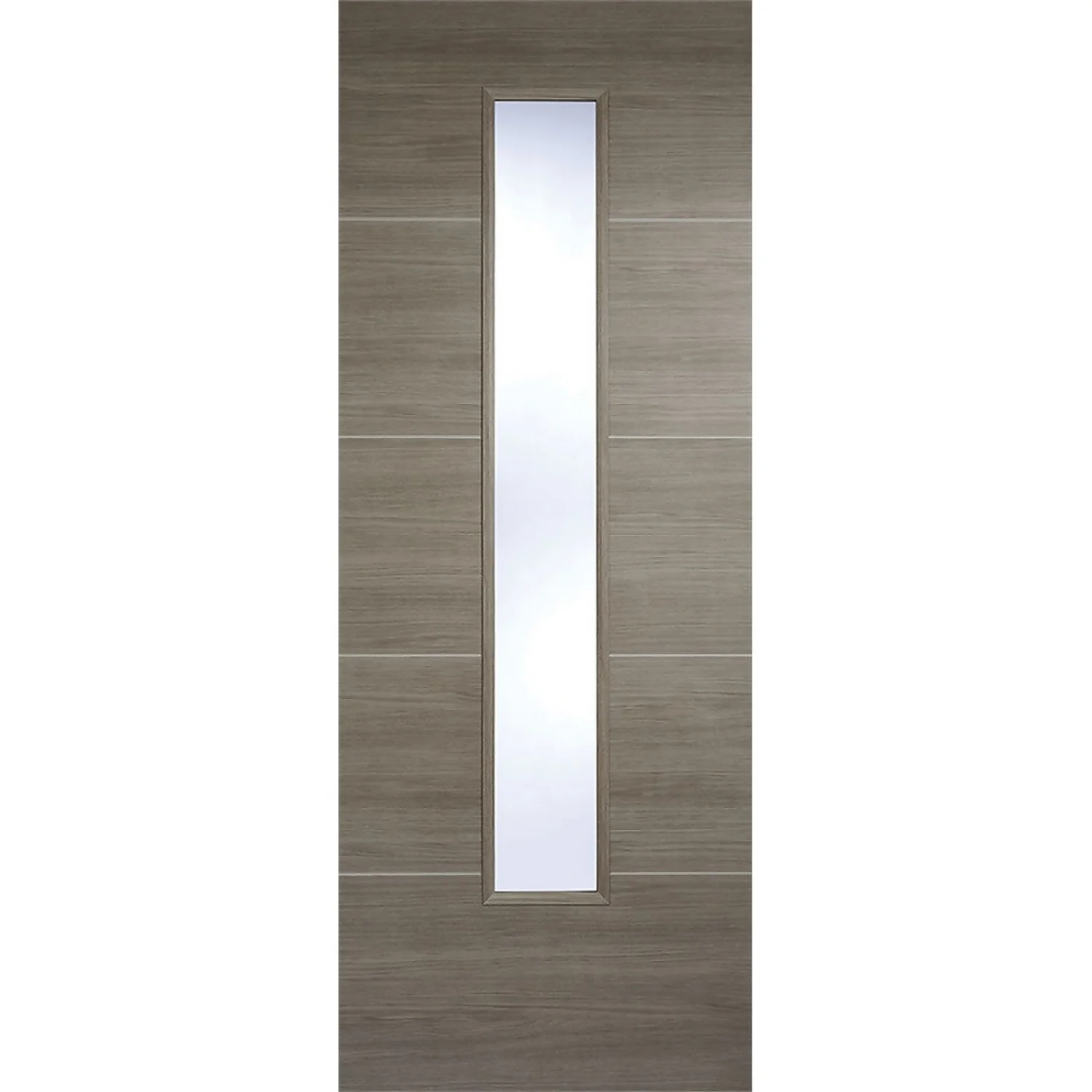 Santandor Internal Glazed Light Grey Laminate 1 Lite Door - 686 X 1981mm