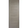 Vancouver Internal Light Grey Laminate 5 Panel Door - 762 X 1981mm