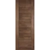 Vancouver Internal Walnut Laminate 5 Panel Door - 686 X 1981mm