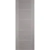 Vancouver Internal Prefinished Light Grey 5 Panel Fire Door - 686 X 1981mm