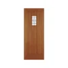 Cottage External Glazed Unfinished Hardwood 1 Lite Door - 2082 X 864mm