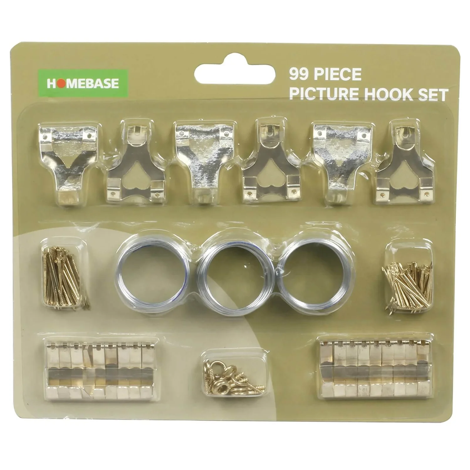 None 99 Piece Picture Hook Set