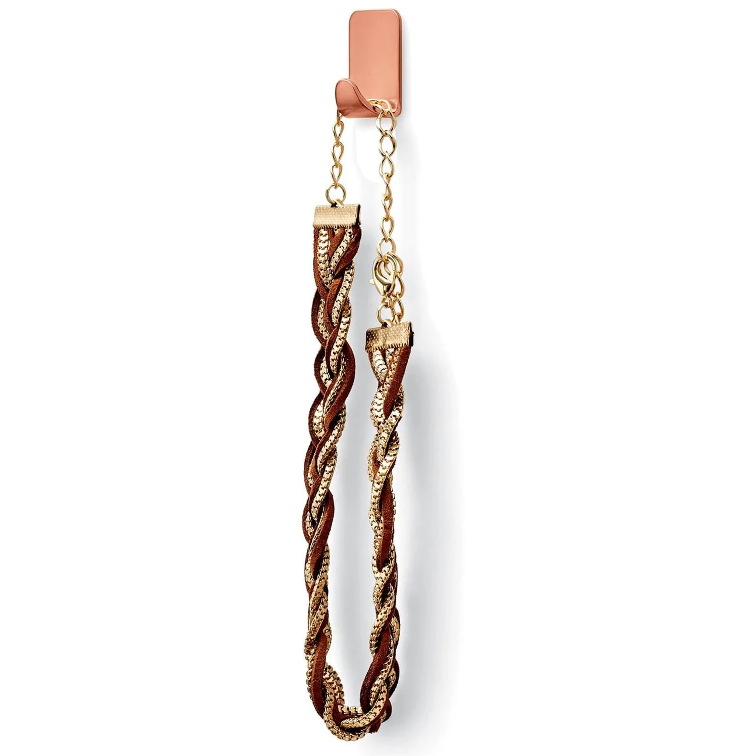 Command Self-Adhesive Small Metallic Hooks Copper Colour - 4 Hooks - 5 Strips - Image 2