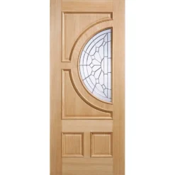 Empress - Oak - Glazed Exterior Door - 1981 X 838 X 44mm