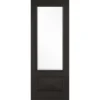 Knightsbridge - Glazed - Black Internal Door - 1981 X 762 X 35mm
