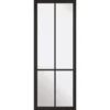 Liberty - Glazed - Black Internal Door - 1981 X 686 X 35mm