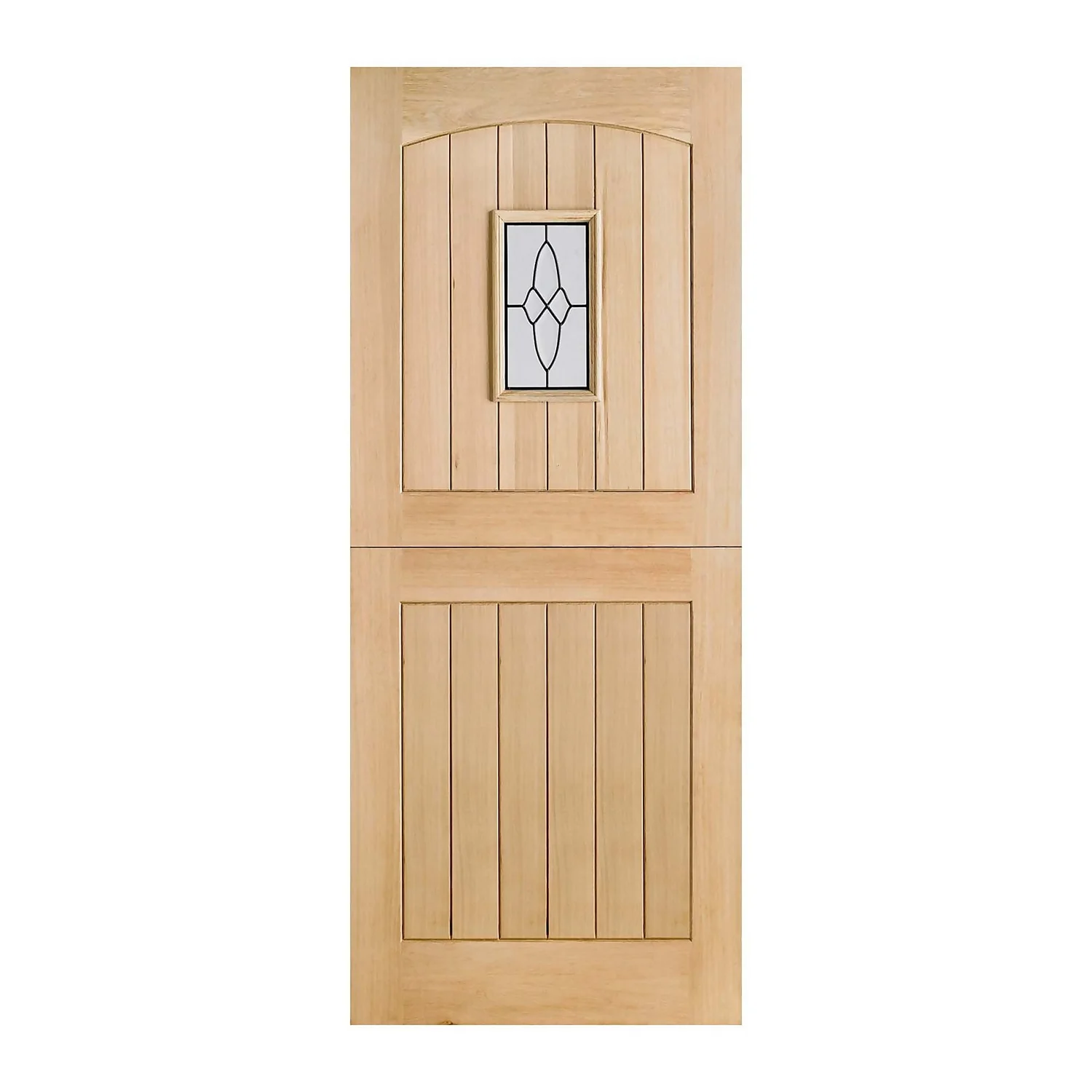 Cottage - Stable - 1 Lite Glazed Exterior Door - Oak - 1981 X 762 X 44mm
