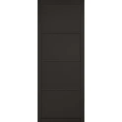 Soho - 4 Panel Primed Black Internal Door - 1981 X 686 X 35mm