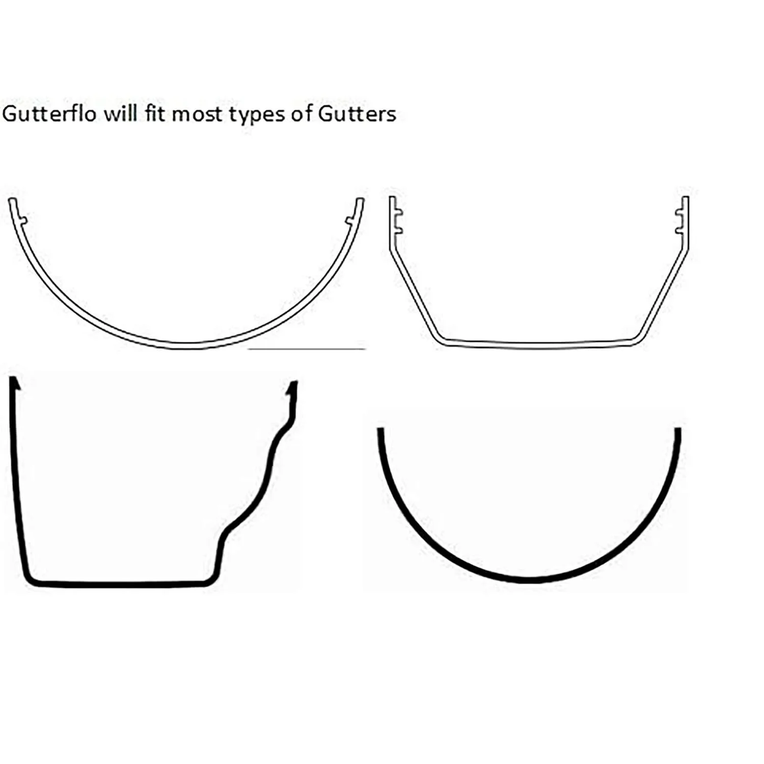 None Gutter-Flo Gutter Guard - 4m - Image 8