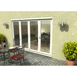 Rohden Slide & Fold Door Set 3000mm - White