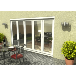 Rohden Slide & Fold Door Set 3600mm - White