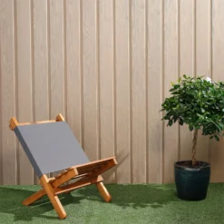 Premium Timber Cladding SertiWOOD Viking Grey Beige Secret Fix (6 Pack) 1.72m2