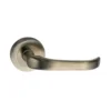 Sandleford Cavendish Lever On Rose Set - Antique Brass