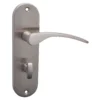 Sandleford Moreton Bathroom Lever Set - Brushed Nickel