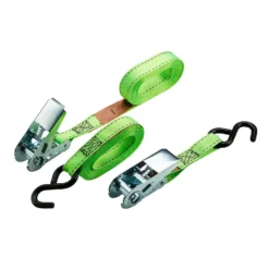 None 250kg Ratchet Tie Down 25mmx4m - Multi Pack
