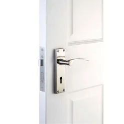 Sandleford Hartwell Lock Lever Set - Brushed Nickel