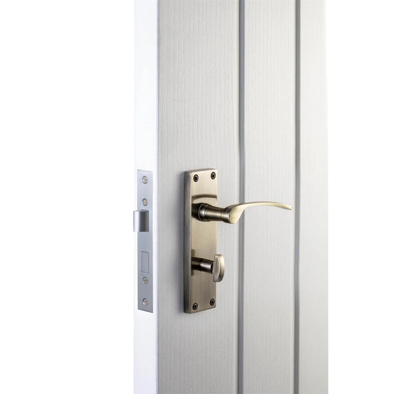 Sandleford Hartwell Bathroom Lever Set - Antique Brass