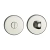 Sandleford Round Bathroom Escutcheon - Polished Stainless Steel