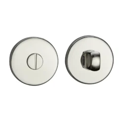 Sandleford Round Bathroom Escutcheon - Polished Stainless Steel