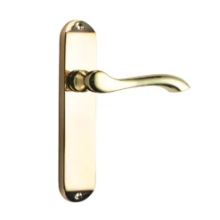 Sandleford Wentworth Latch Lever Set - Polished Brass