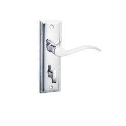 Sandleford Lupton Bathroom Lever Set - Polished Chrome