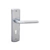 Sandleford Aston Lock Lever Set - Dual Tone Polished & Brushed Chrome