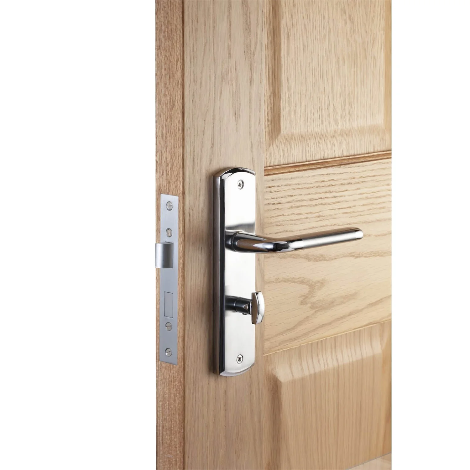 Sandleford Aston Bathroom Lever Set - Dual Tone Polished & Brushed Chrome - Image 2