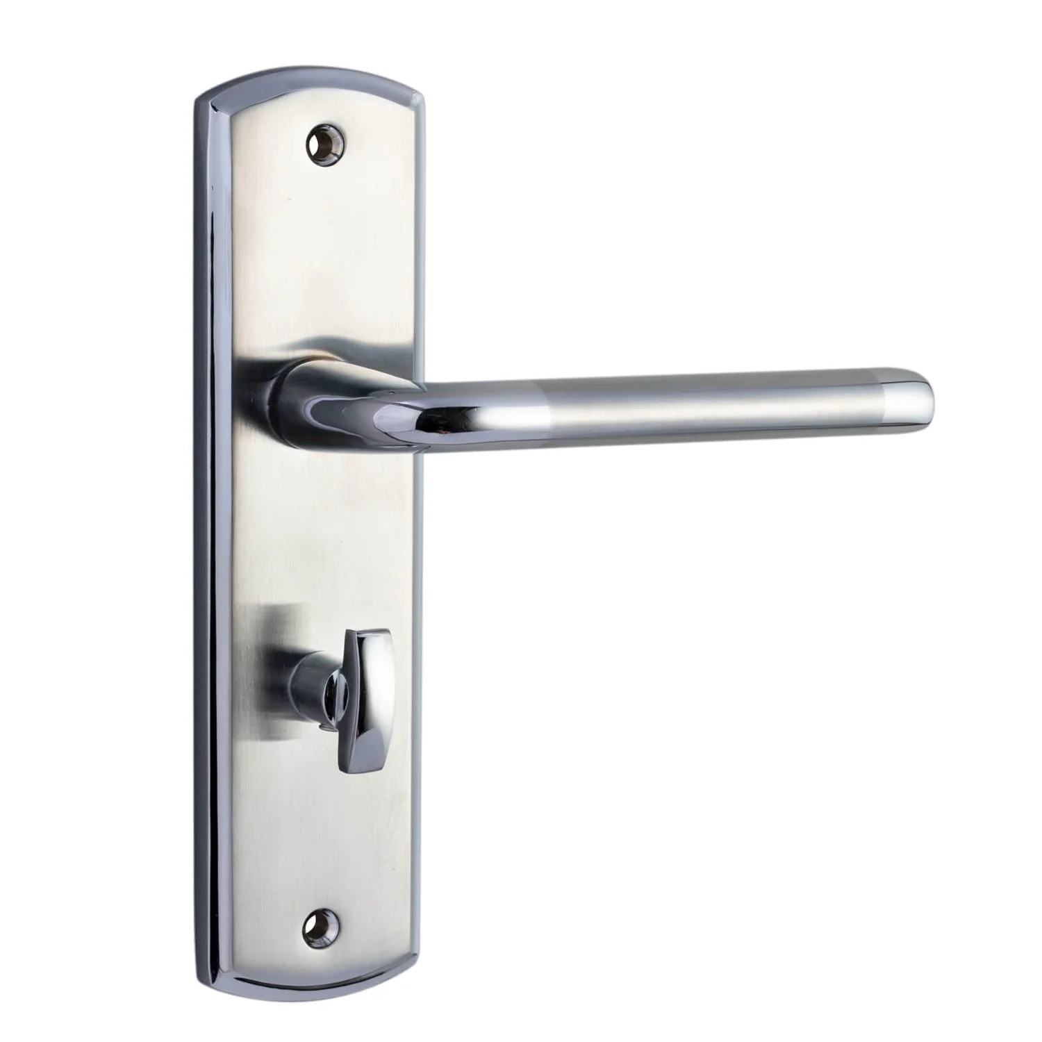 Sandleford Aston Bathroom Lever Set - Dual Tone Polished & Brushed Chrome