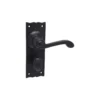 Sandleford Ludlow Bathroom Lever Set - Black Iron