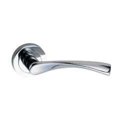 Sandleford Rinovia Lever On Rose Set - Polished Chrome