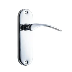 Sandleford Moreton Latch Lever Set - Polished Chrome
