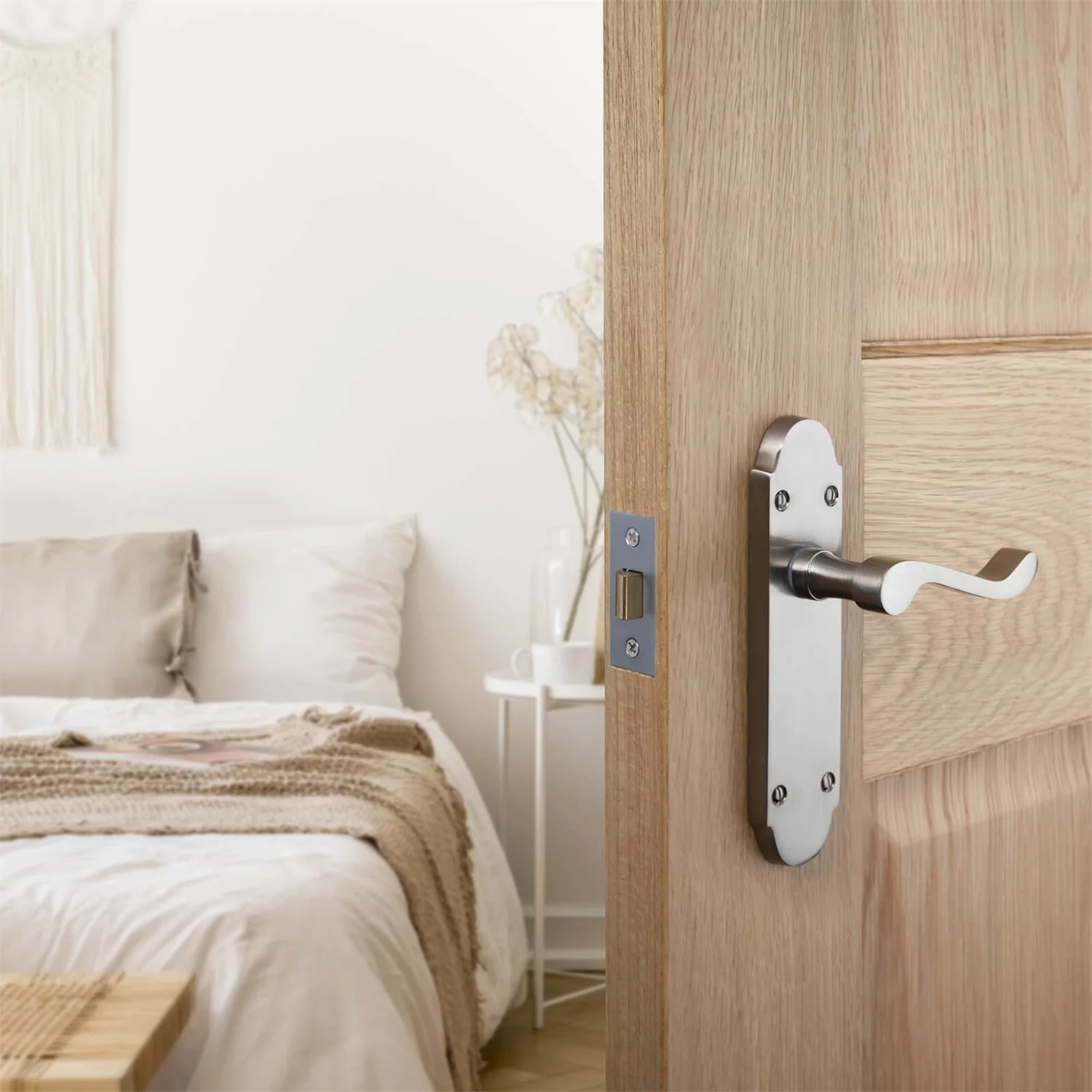 Sandleford Fawley Latch Lever Set - Brushed Nickel - Image 3