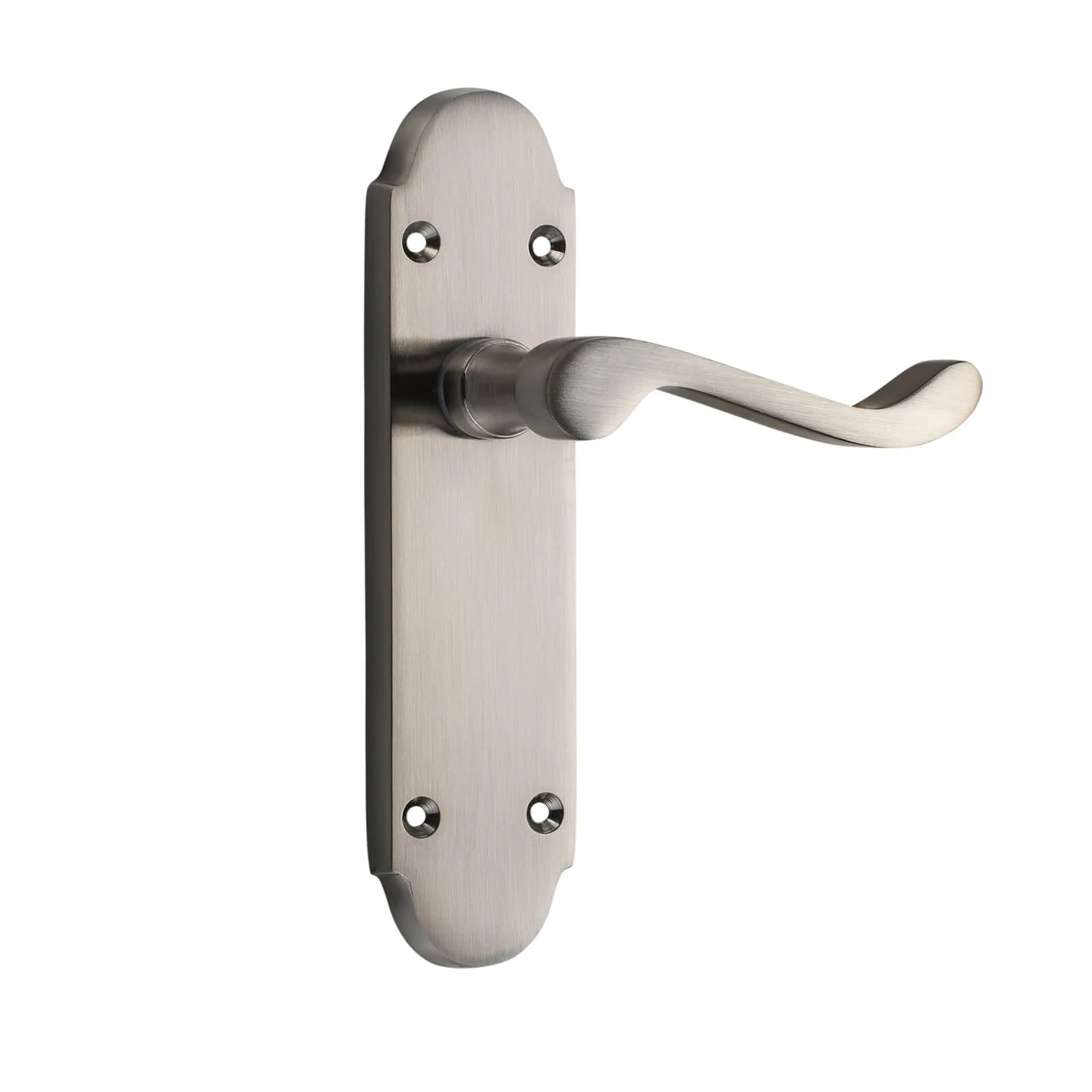 Sandleford Fawley Latch Lever Set - Brushed Nickel