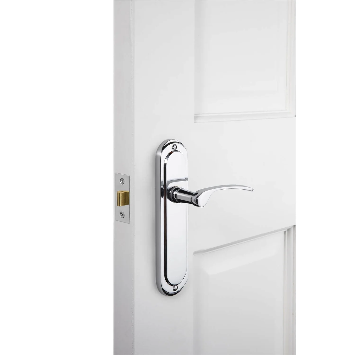 Sandleford Hainton Latch Lever Set - Polished Chrome - Image 2