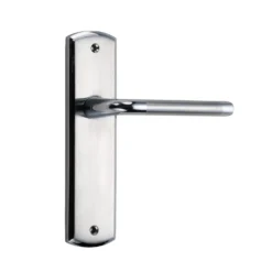 Sandleford Aston Latch Lever Set - Dual Tone Polished & Brushed Chrome