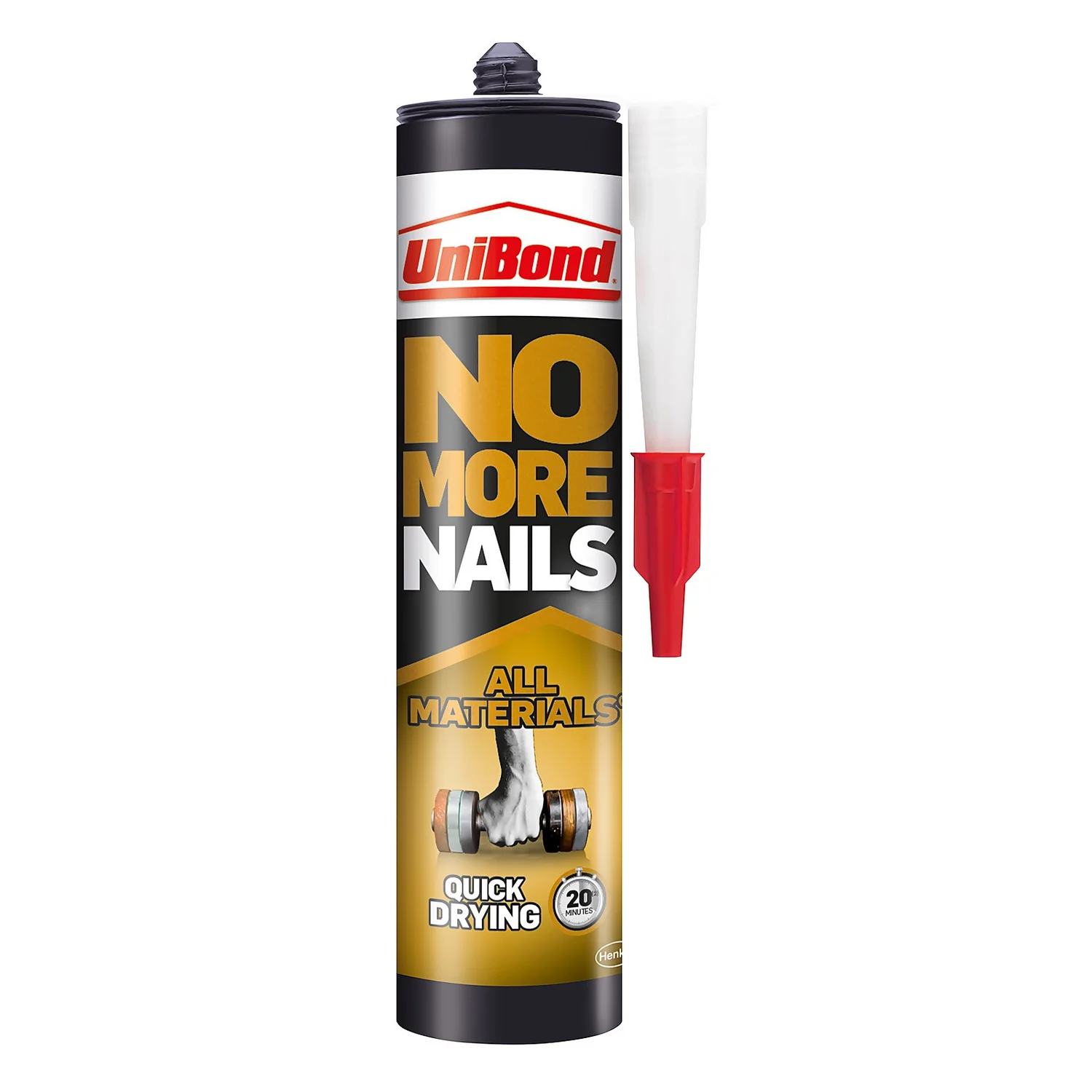 UniBond No More Nails All Materials Quick Drying Grab Adhesive Cartridge 290g - Image 2