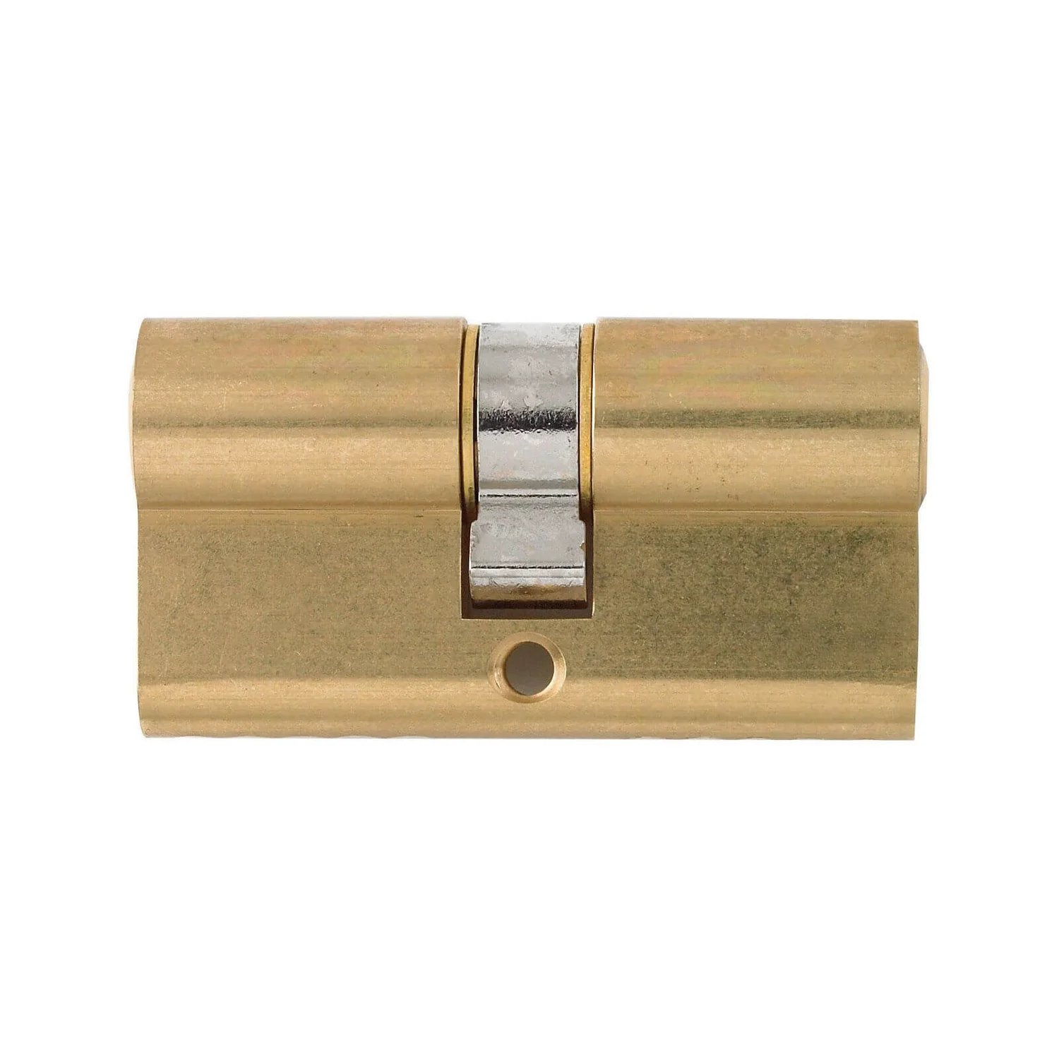 Yale Kitemarked Euro Double Cylinder - 30:10:30 (70mm) - Brass Finish - Image 2