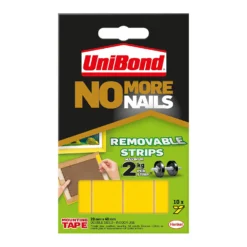Unibond No More Nails Removable Adhesive Strips