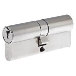 Yale Kitemarked Euro Double Cylinder - 30:10:30 (70mm) - Nickel Finish