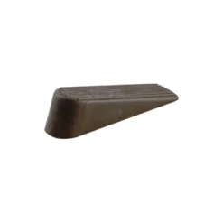 None Door Wedge - Brown Rubber