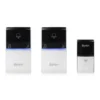 None Byron 23415UK 100m Twin Plug-in Wireless Kinetic Doorbell Set