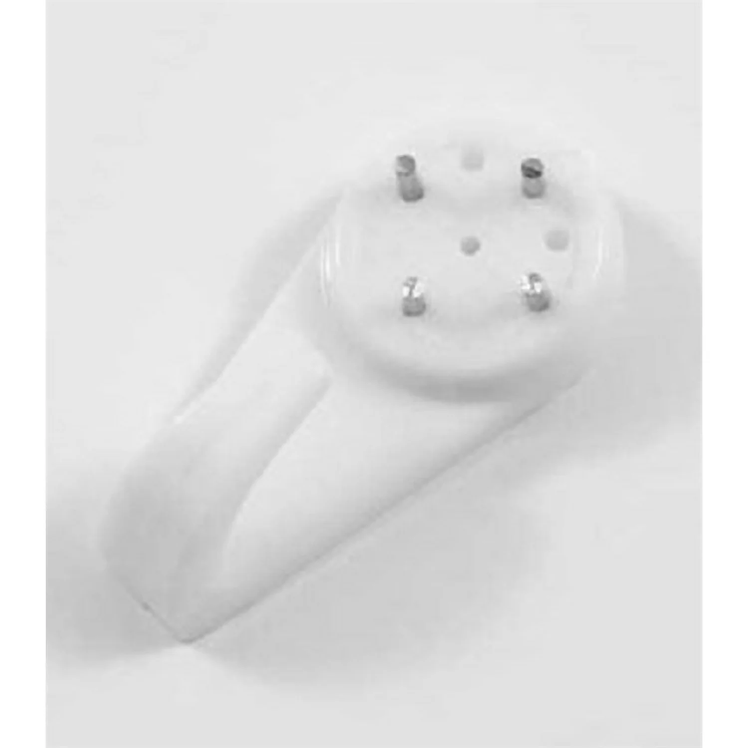 None Large Hardwall Picture Hook - White - 4 Pack