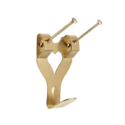 None Picture Hook - Brass Plated - Large - 20 Pack
